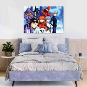 Pinturas De Anime decorativas canvas Evangelion 5