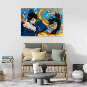 Cuadros De Anime canvas Fullmetal alchemist 2
