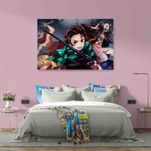 Pinturas De Anime decorativas canvas Kimetsu no yaiba 1