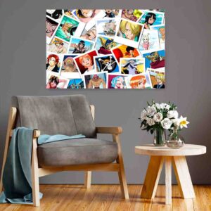 Pinturas De Anime decorativas canvas One piece 6