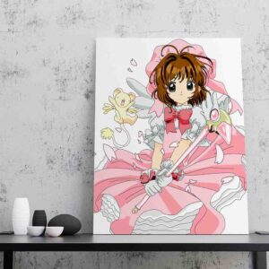 Pinturas De Anime decorativas canvas   Sakura cardcaptor 3