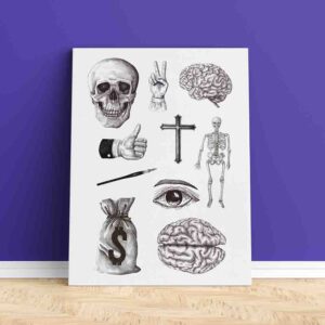 Cuadros para comedor modernos calaveras