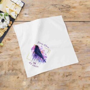 Servilletas Para Xv Años De Tela Mod. 14