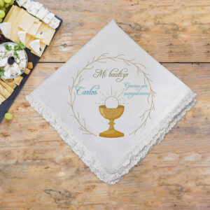 Servilletas Para Bautizo De Tela Mod. 3