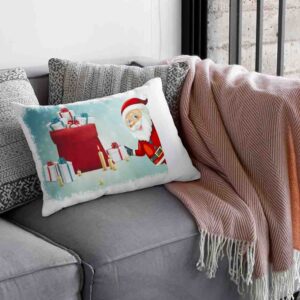 Almohadas navide?as 2 fundas doble vista Mod. 7