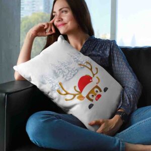Almohadas navide?as 2 fundas doble vista Mod. 8
