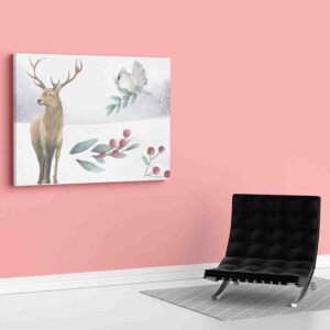 Cuadros canvas navideños Reno