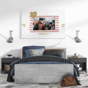 Cuadro en canvas del dia del amor y la amistad 20
