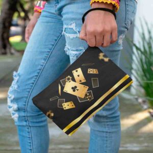 Bolsa De Mano Con Estampado Negros de Moda Mod. 1