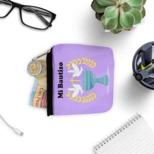 Recuerdos Bautizo Monederos Personalizados Mod. 3