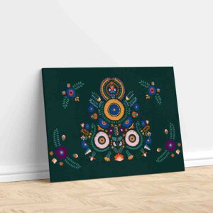 Cuadros De Arte Huichol Para Sala Canvas 2