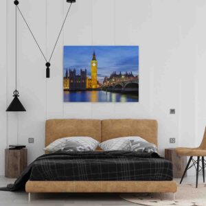 Cuadros De Ciudades En Canvas New York Dubai 3