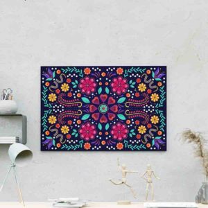 Cuadros De Arte Huichol Para Sala Canvas 4