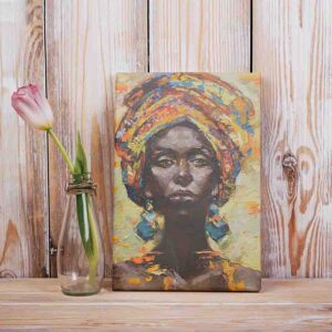 Cuadros Mujeres Africanas Modernos 4