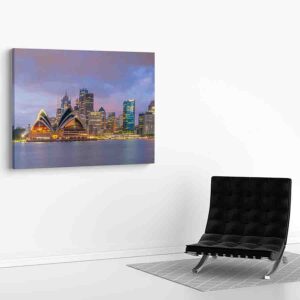 Cuadros De Ciudades En Canvas New York Dubai 4