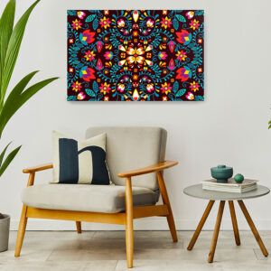 Cuadros De Arte Huichol Para Sala Canvas 7