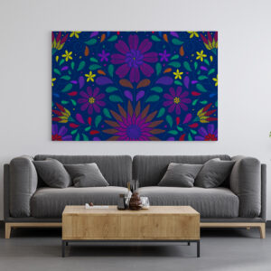 Cuadros De Arte Huichol Para Sala Canvas 9