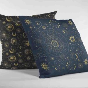 Cojines Decorativos 2 Piezas De Astrolog?a