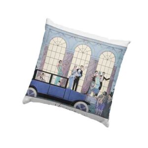 Cojines Decorativos De Estilo Vintage Mod. Au Revoir - George Barbier