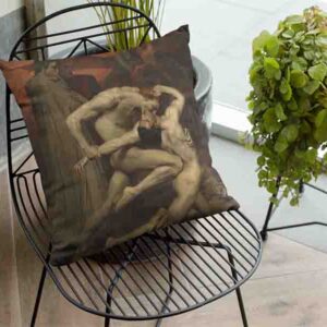 Cojines Decorativos De Dante y Virgilio en el infierno - William-Adolphe Bouguereau