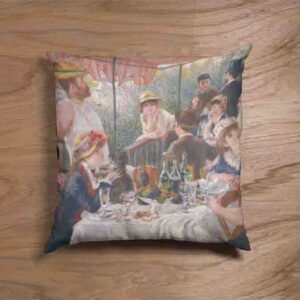 Cojines Decorativos De El almuerzo de los remeros  - Pierre-Auguste Renoir