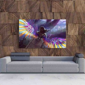 Cuadros De Ángeles En Canvas Para Recamara Fantastico
