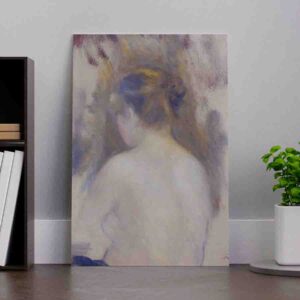 Pinturas De Mujeres Modernos En Canvas Femme vue de dos