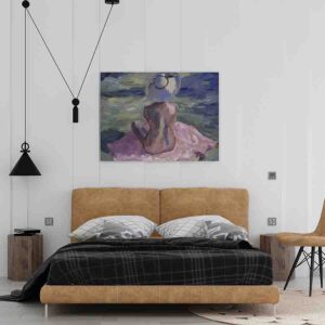 Pinturas De Mujeres Modernos En Canvas Florentine Hat