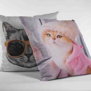 Cojines Decorativos 2 Piezas De Gatitos modernos