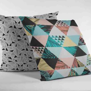Cojines Decorativos 2 Piezas De Geometrico