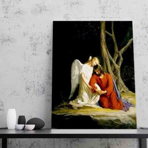 Cuadros De Ángeles En Canvas Para Recamara Gethsemane Carl Bloch