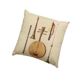 Cojines Decorativos De Estilo Vintage Mod. Instrumentos musicales ex?ticos