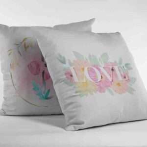 Cojines Decorativos 2 Piezas De LOVE