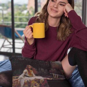 Cojines Decorativos De La dama de Shalott - John William Waterhouse