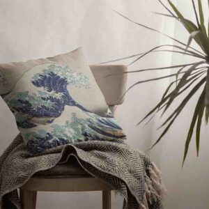 Cojines Decorativos De La gran ola de Kanagawa - Katsushika Hokusai