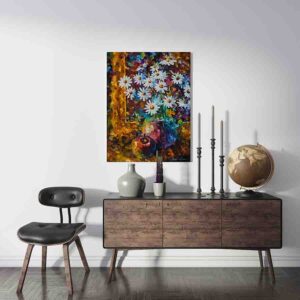 Cuadros De Flores Para Sala Canvas Leonid afremov