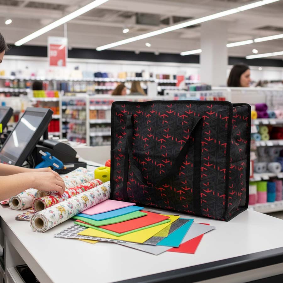 Bolsas De Compras O Mandado Reutilizables De Lona - Imagen 5