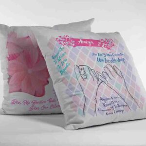 Cojines Decorativos 2 Piezas De Mejores amigas