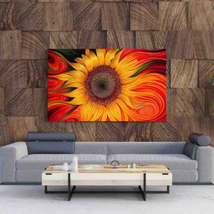 Cuadros De Girasoles Decoracion Canvas 1