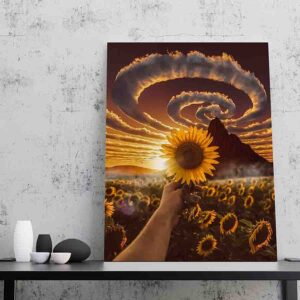 Cuadros De Girasoles Decoracion Canvas 2