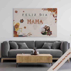 Pintura Del Dia De La Mamá En Canvas 5