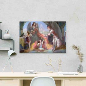 Cuadros De Ángeles En Canvas Para Recamara 7