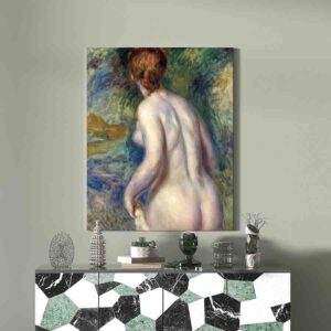Pinturas De Mujeres Modernos En Canvas Nude Seen from the Back