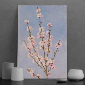 Cuadros De Flores Para Sala Canvas Peach Blossoms