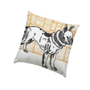 Cojines Decorativos De Estilo Vintage Mod. Pitbull Terrier (1912) - Moriz Jung