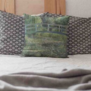 Cojines Decorativos De Puente japon?s- Claude Monet