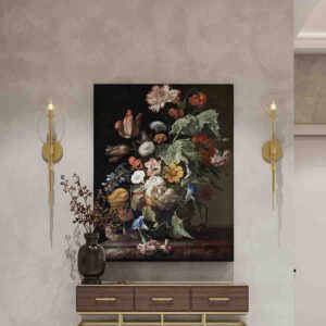 Cuadros De Flores Para Sala Canvas Still-Life with Flowers-Rachel Ruysch