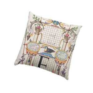 Cojines Decorativos De Estilo Vintage Mod.  Tipograf?a E