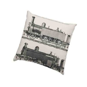 Cojines Decorativos De Estilo Vintage Mod.  Tren de motor - Edward Charles Healey