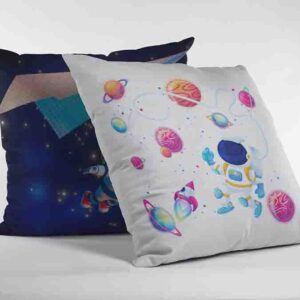 Cojines Decorativos 2 Piezas De Universo planetas